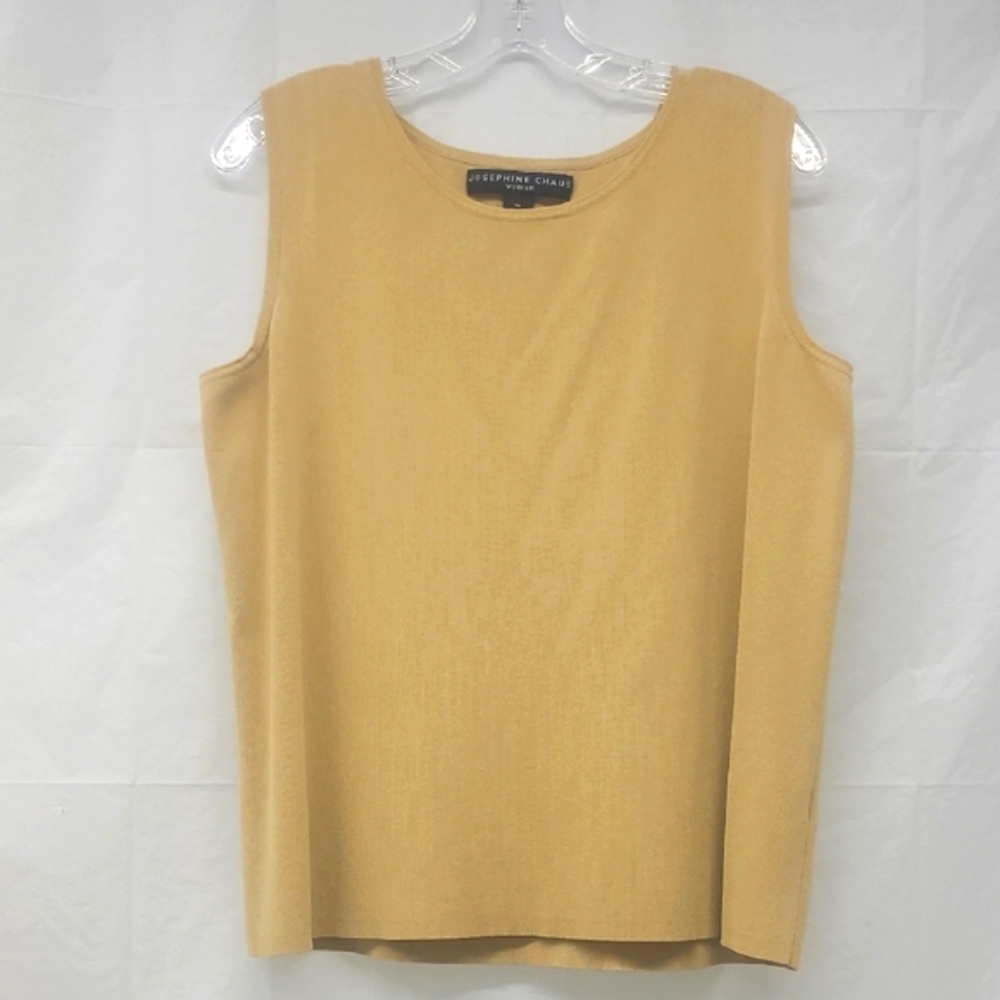 Silk Tank Top Washable Nude Neutral Stretchy Sleeveless Round Nck Luxurious